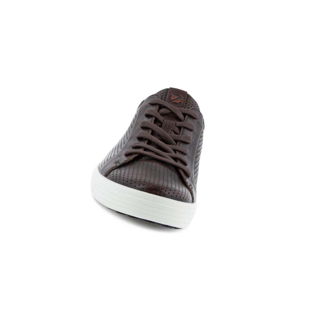 Ecco Soft 7 Laced Sneakers Herr Kaffe | SE 632TCE